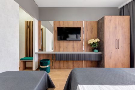 Комфорт 3-местный с балконом вид на горы