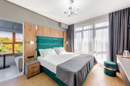 Студио 2-местный (с кухней, с балконом и видом на море)