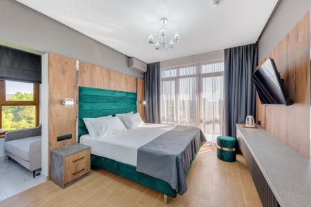 Студио 2-местный (с кухней, с балконом и видом на море)