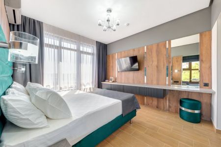 Студио 2-местный (с кухней, с балконом и видом на море)