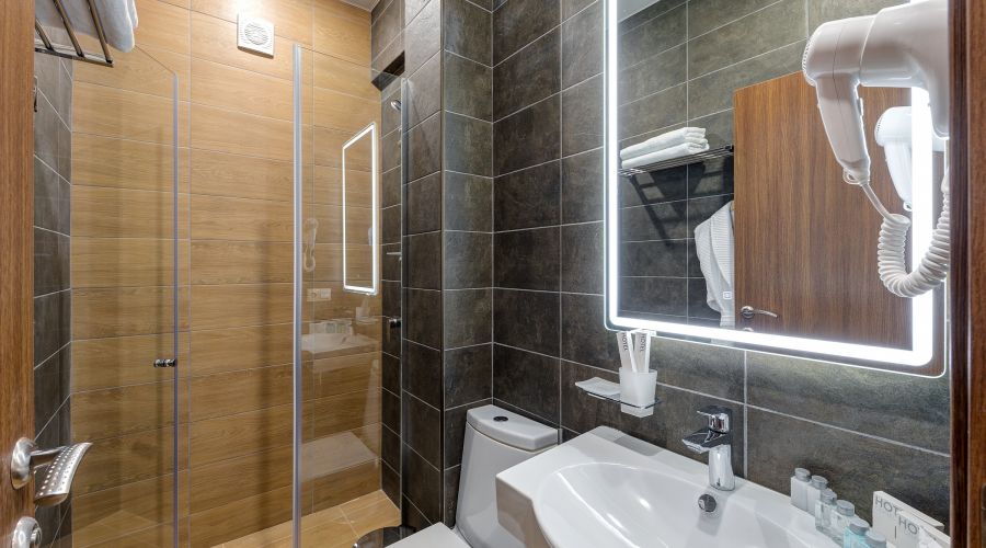 Комфорт 3-местный с балконом вид на горы