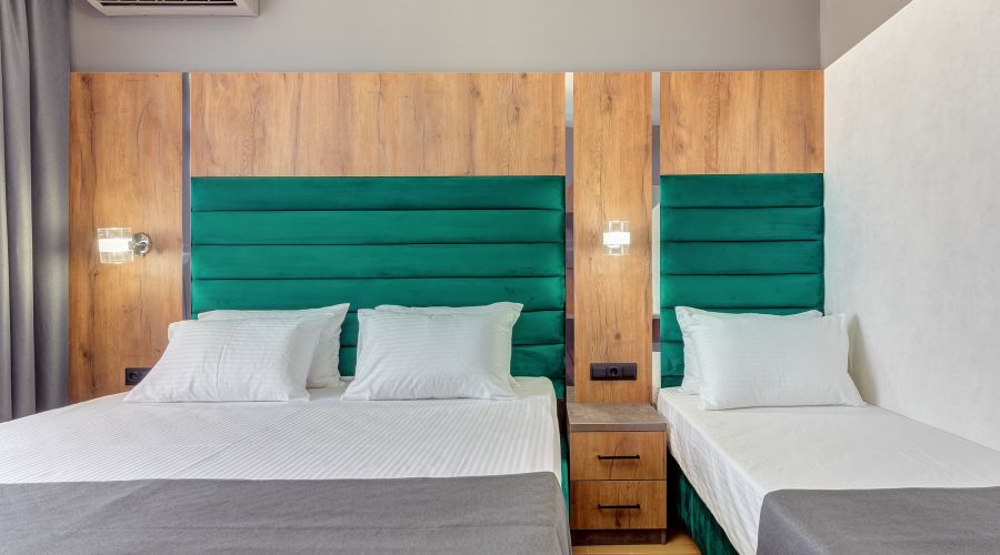 Комфорт 3-местный с балконом вид на море