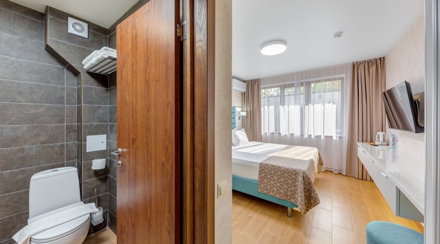 Стандарт 2-местный на цокольном этаже