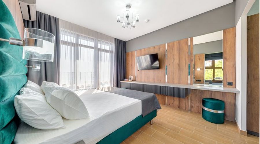 Студио 2-местный (с кухней, с балконом и видом на море)